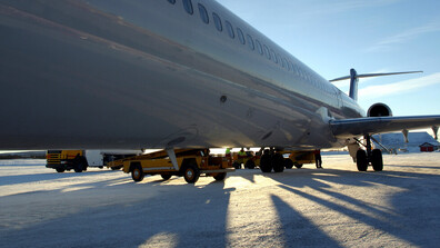 Екстремен студ парализира въздушния трафик в Северна Финландия