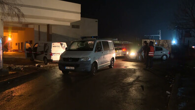 Обраха инкасо автомобил в Ихтиман (ВИДЕО)