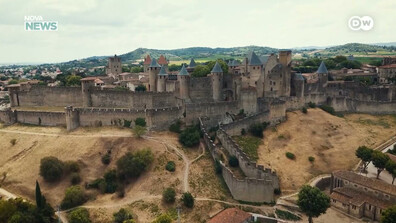 Пътуване до Средновековието: С какво впечатлява френският град-крепост Каркасон (ВИДЕО)