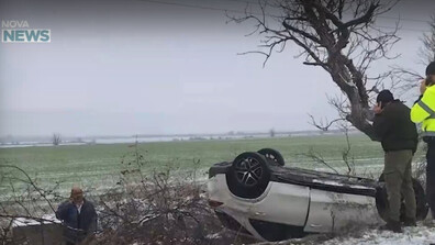 Серия от инциденти заради снега и поледицата в Смолян, Пловдив и Пазарджик
