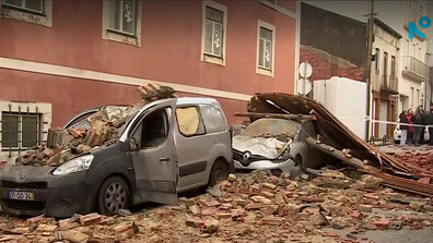 Бурята „Кристин” взе 4 жертви в Португалия