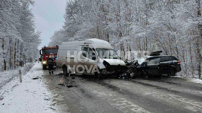 Двама загинали при челен удар на пътя Варна - Бургас