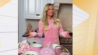 Парис Хилтън пусна серия тенджери, тигани и аксесоари в розово