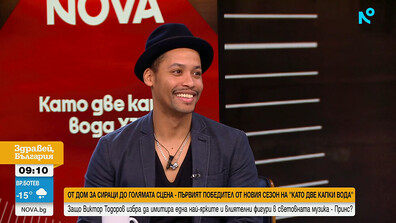 Виктор Тодоров за пътя от дома за сираци до голямата сцена и победата в първи лайв на „Като две капки вода“