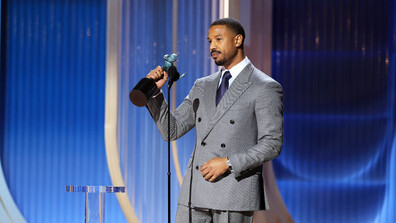 Майкъл Б. Джордан посвети наградата SAG на Чадуик Боузмън (ВИДЕО)