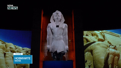 За първи път: В Лондон показаха саркофага на Рамзес II