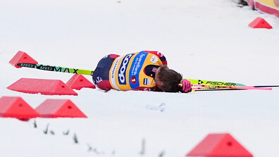 Най-успешният спортист на Зимни Олимпиади е със сътресение на мозъка след падане