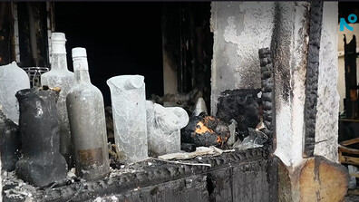 Жителите на Устина се обединиха в помощ на семейство, останало без дома си след пожар