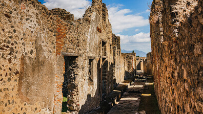 Древна „картечница“ може да е използвана срещу стените на Помпей