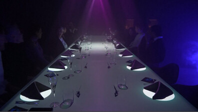 Вечеря за сетивата в Лондон: Кулинарно изживяване съчетава храна, звук, светлина и аромат