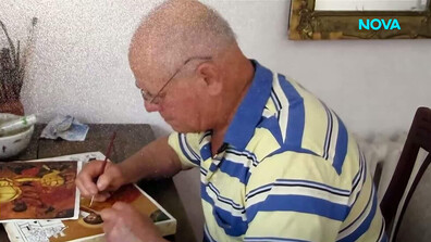 С четка и вяра срещу болестта: Историята на Георги Цветков, който рисува икони