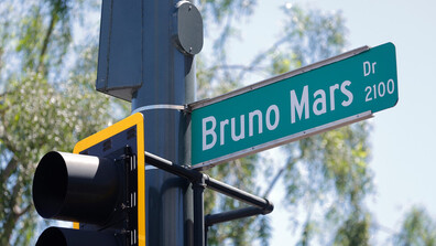 Улица в Лас Вегас вече носи името на Бруно Марс