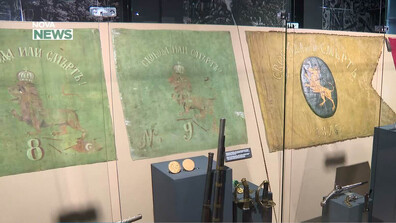 Излагат оригинални знамена и оръжия на въстаниците в нова изложба за 150-годишнината от Априлското въстание