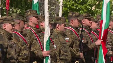 Репетиция за тържествения водосвет по повод Деня на храбростта се проведе в София