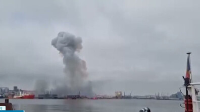 Дрон се самовзриви край пристанището в Констанца