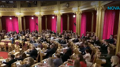 Футболна еуфория завладя парламента на Норвегия