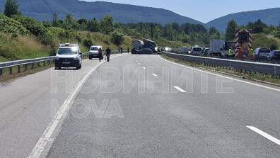 Прокуратурата разпореди пълна проверка на пътя след катастрофата с камион на АМ "Струма"