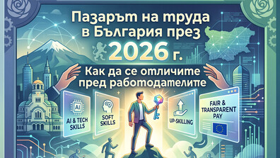 Пазарът на труда в България през 2026 г.: Как да се отличите пред работодателите в условията на динамична конкуренция