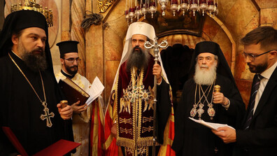 Патриарх Даниил започна официалната си визита в Йерусалимската патриаршия (ВИДЕО+СНИМКИ)