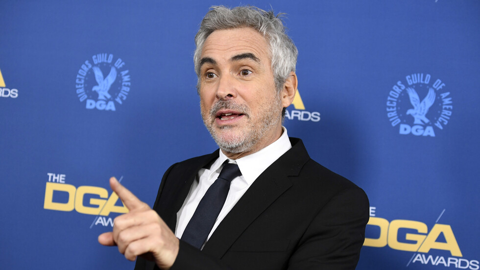 Режисьорът на "Рома" Алфонсо Куарон. Снимка: Getty Images