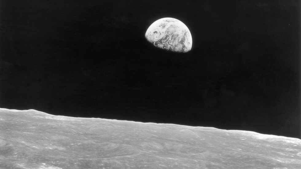 Кадър от мисията на "Аполо" 8 Снимка: Getty Images