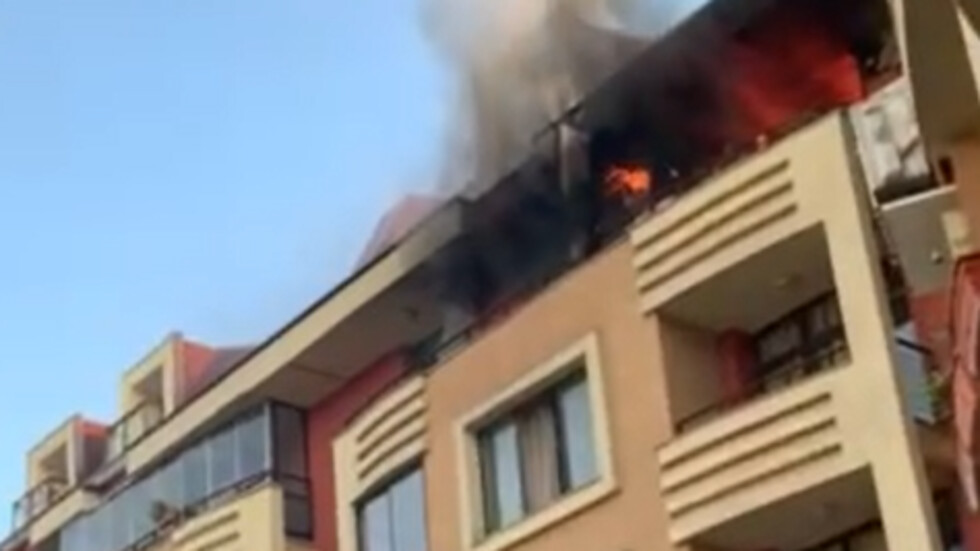 Big fire in a block of flats in Sofia (VIDEO) – Incidents – Bulgaria – NOVA News