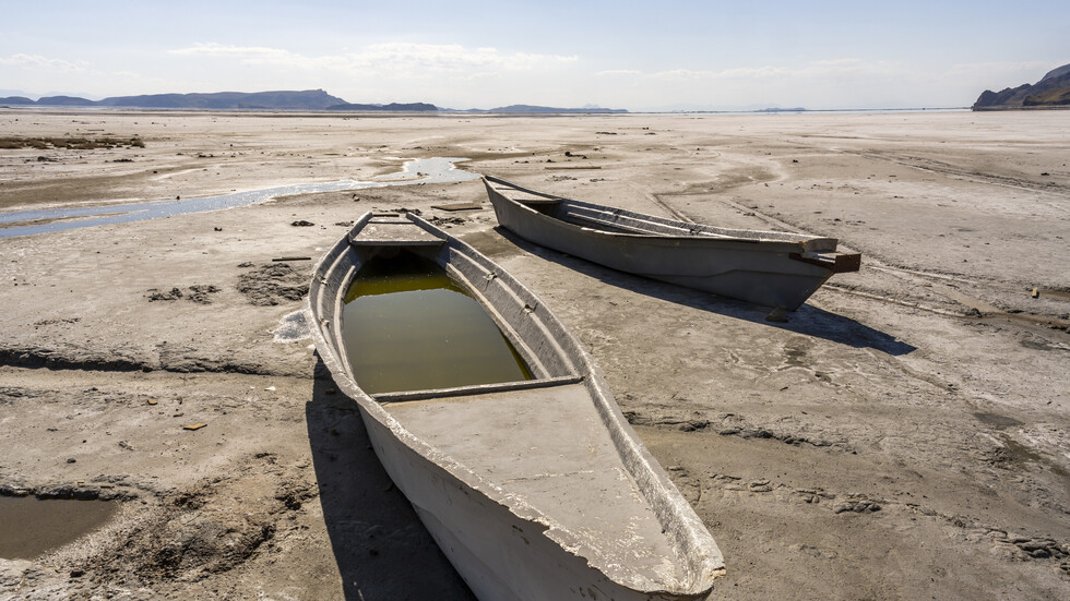 Езерото Урмия в Иран. Снимка: iStock