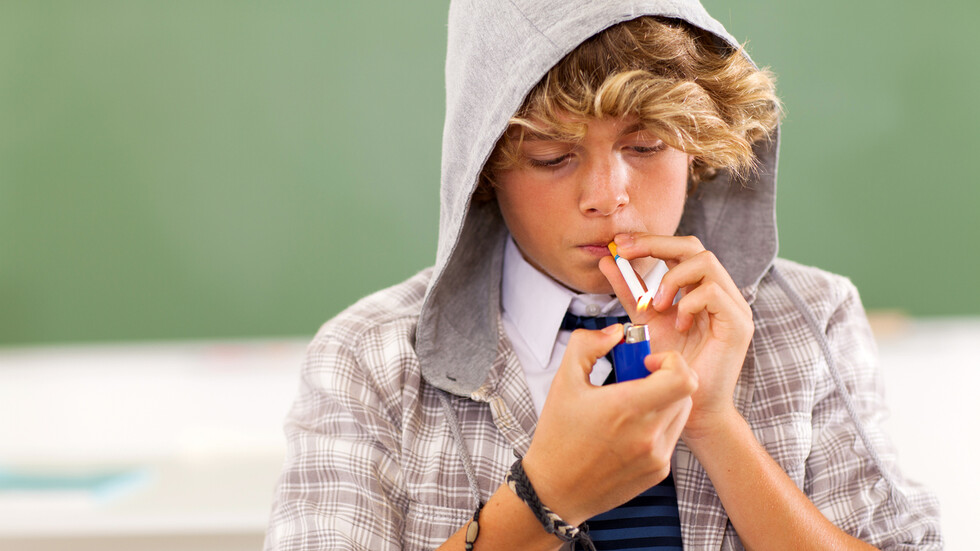 12% от 11-годишните българчета са пушили поне 1 цигара за последния месец