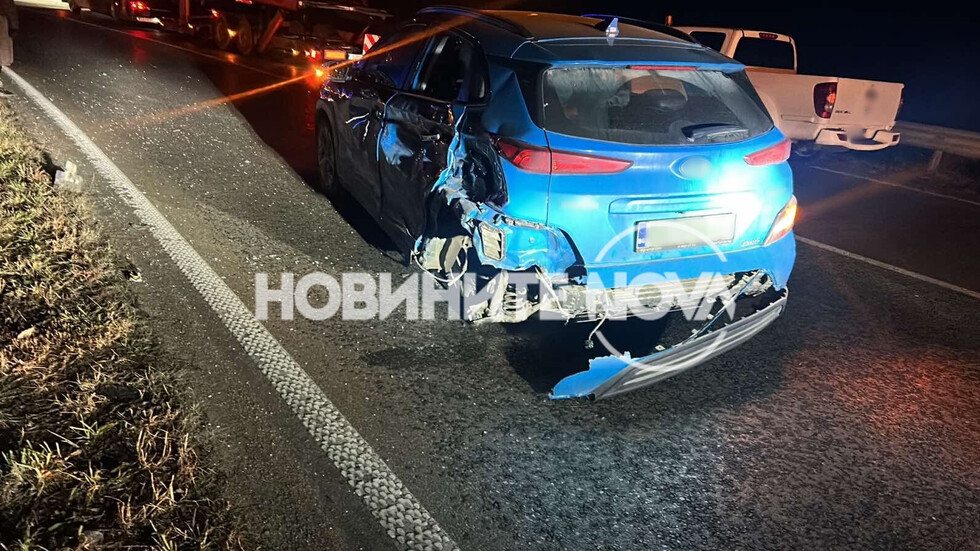 Three Injured in Serious Accident on Sofia-Varna Road