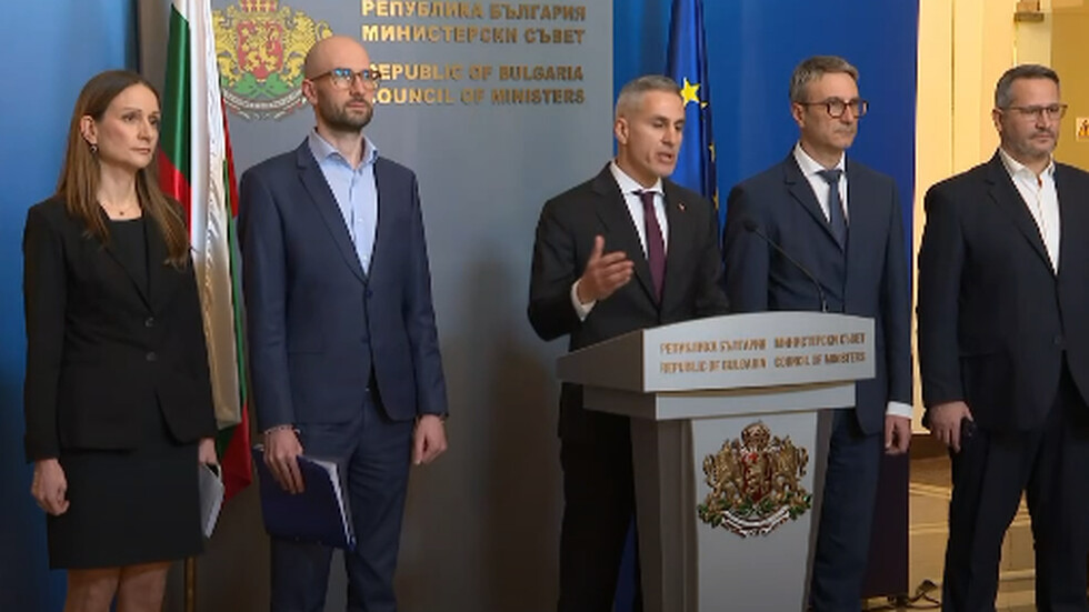 Заради кризата в Близкия изток: Кабинетът представи пакет от мерки за 100 млн. евро