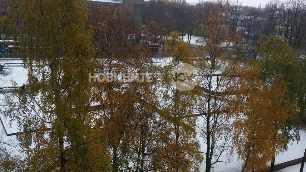 Сняг в изборния ден в Литва