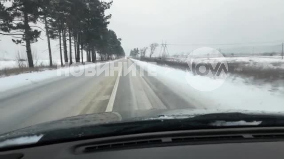 Снегопочистването на пътя Самоков-София