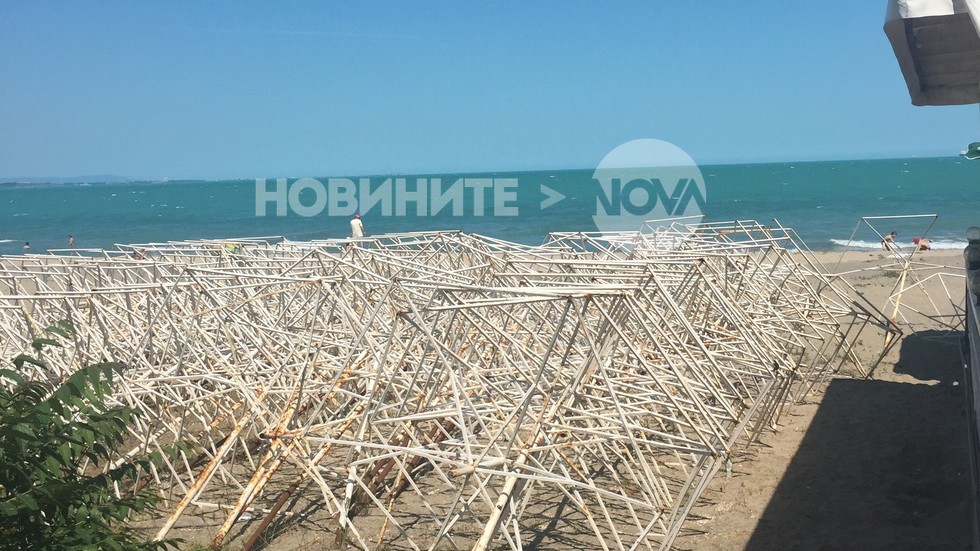 Плажът на Бургас