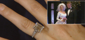 Продадоха на търг годежния пръстен на екс-съпруга на Тръмп (СНИМКИ)