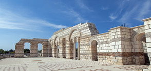 Напредва реставрацията на Голямата базилика в Плиска