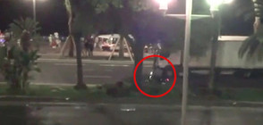 Героят, опитал да спре камиона-убиец (ВИДЕО+СНИМКИ)