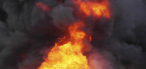 Пожар лумна край Катуница, нанесе щети за милиони