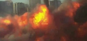 Разпространиха кадри от взривовете пред двореца на Ердоган (ВИДЕО)