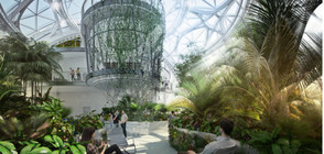 Технологичен гигант строи джунгла в центъра на Сиатъл (СНИМКИ)
