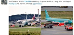 Инцидент със самолет от Варна парализира летището в Щутгарт (СНИМКИ)