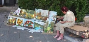 92-годишна акушерка от Варна рисува пейзажи (ВИДЕО)