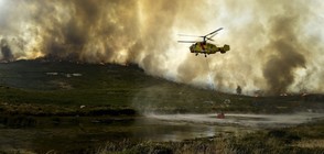 Борбата с пожарите в Португалия и Испания продължава (СНИМКИ)