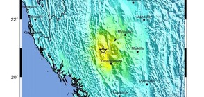 Земетресение с магнитуд 6,8 по Рихтер разлюля Мианмар