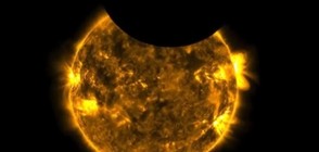 УНИКАЛНО: Заснеха двойно слънчево затъмнение (ВИДЕО)