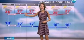 Прогноза за времето (07.09.2016 - обедна)