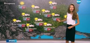 Прогноза за времето (12.09.2016 - централна)