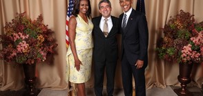 Плевнелиев се снима с Мишел и Барак Обама