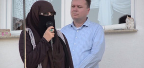 Напълно забулена босненка се явява на местни избори (ВИДЕО)