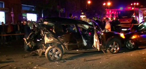 Петима ранени при експлозия на депутатски автомобил в Грузия (ВИДЕО)