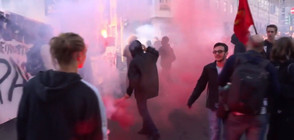 Стотици младежи на протест в Италия (ВИДЕО)